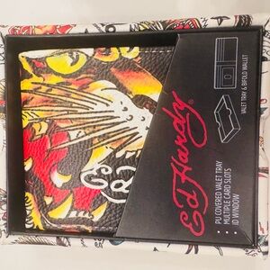Ed Hardy Mens Tiger with Valet Tray BNWT